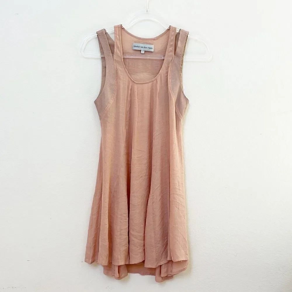 Blessed Are The Meek Semi Sheer Dress